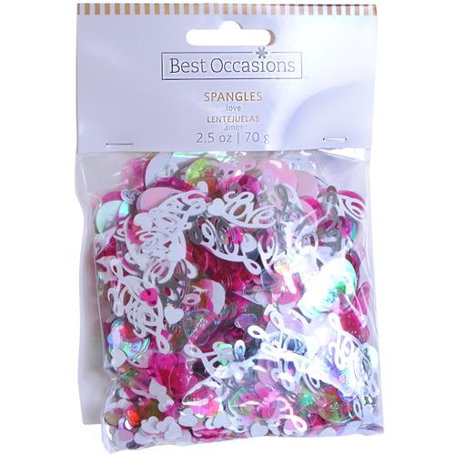 Spangles Table Wholesale Love Spangles Sparkle Table Scatter 2.5 oz - GLW