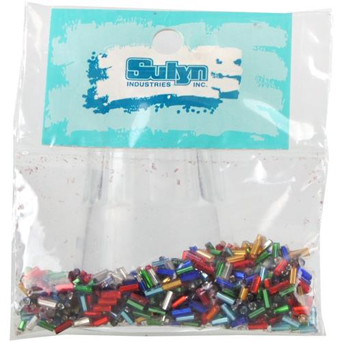 Wholesale Multi Color Glass Bugle Beads Metallic GLW