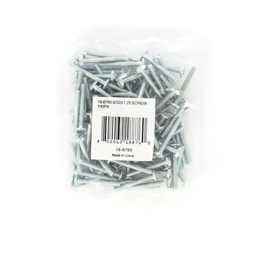 Wholesale 8/32X1.25 CAB SCREWS 100PK