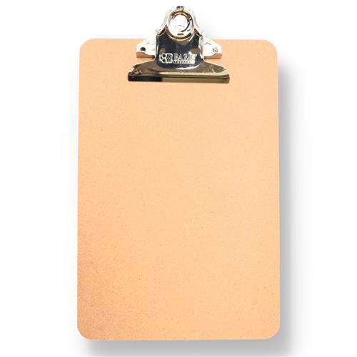 Wholesale MEMO SIZE CLIPBOARD WITH METAL SPRING CLIP