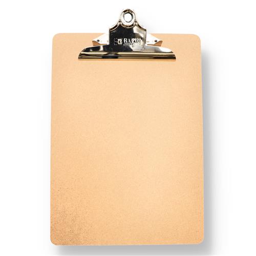 Wholesale STANDARD SIZE CLIPBOARD WITH METAL SPRING CLIP