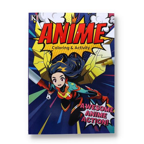 Wholesale ANIME FUN COLORING & ACTIVITY BOOK