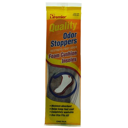 Wholesale Premier Quality Odor Stoppers Foam Cushion Insoles