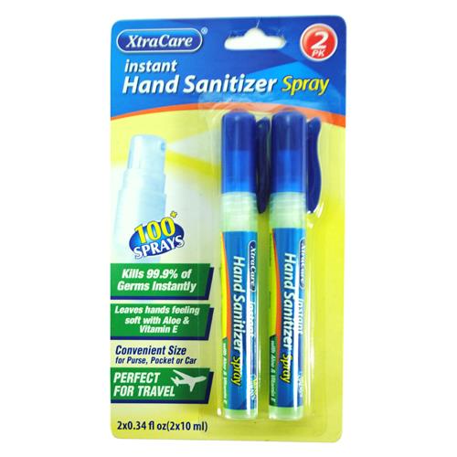 Wholesale XtraCare Instant Hand Sanitizer 10 ml Spray Pens - GLW