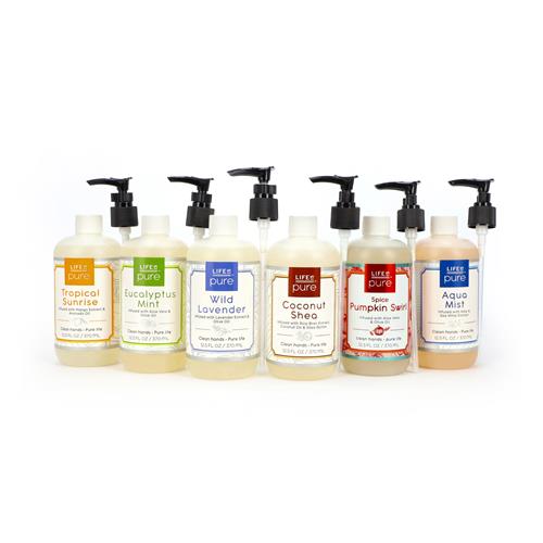 Wholesale LIFEPURE 12.5OZ TRIGGER PUMP HAND SOAP ASSORTED SCENTS