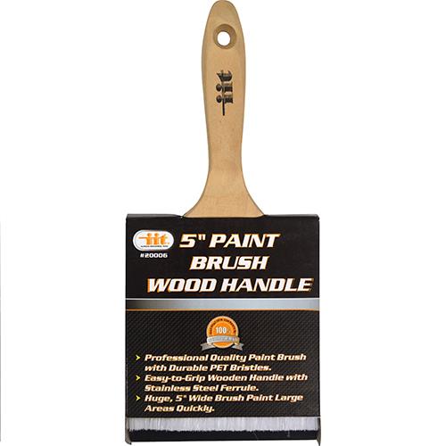 Wholesale 5" Paint Brush Wood Handle Image 1