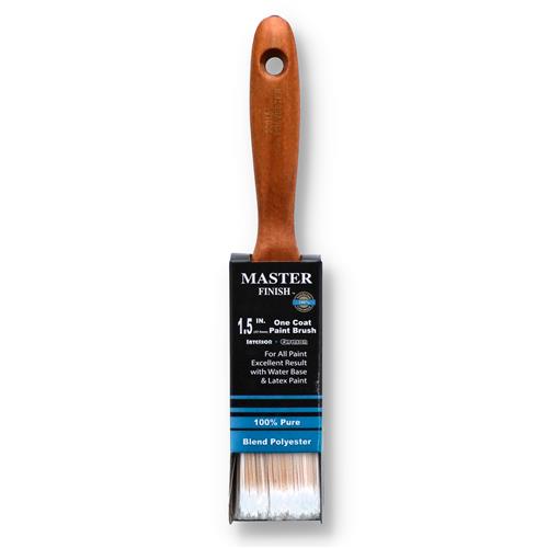 Wholesale 1-1/2" MASTER FINISH WOOD HANDLE ONE COAT PAINT BRUSH