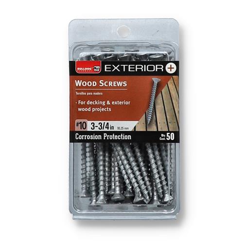 Wholesale 50pc Wood Screws #10x3-3/4"