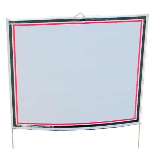 Wholesale Plastic Lawn Sign Blank 14"""" x 16"""" GLW