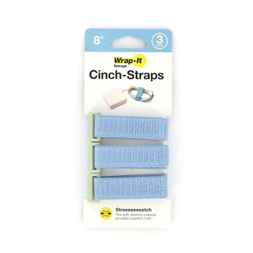 Wholesale WRAP-IT 3PK 8'' CINCH STRAPS