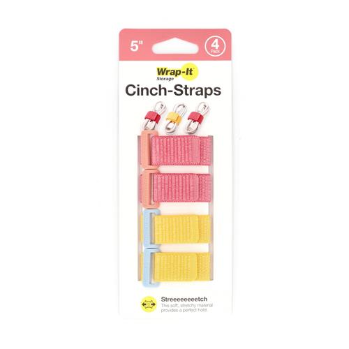 Wholesale WRAP-IT 4PK 5'' CINCH STRAPS