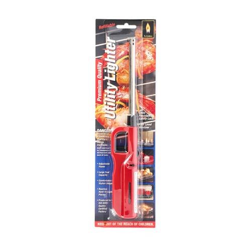 Wholesale REFILLABLE MULTI-PURPOSE BBQ LIGHTER 4 COLORS ASSORTED