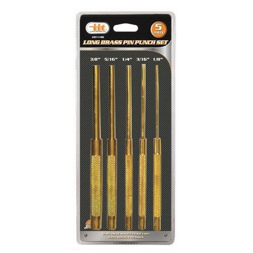 Wholesale 5pc Long Brass Pin Punch Set