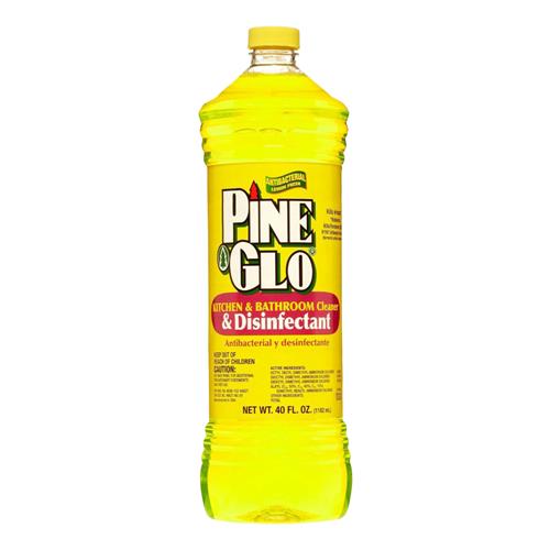 Wholesale 40oz Pine Glo Lemon Antibacterial & Disinfectant Cleaner