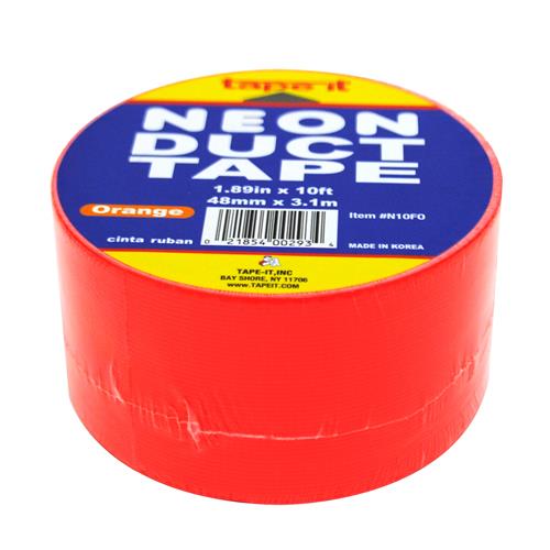 Wholesale Neon Orange Fashion Duct Tape 1.89"""" X 10 FT