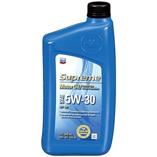 Wholesale Z1QT 5W30 MOTOR OIL CHEVRON SUPREME