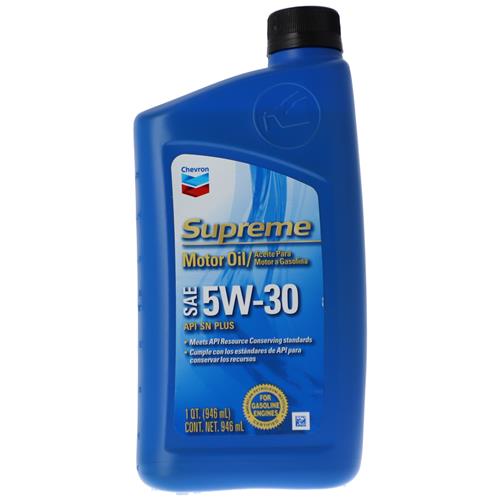 Wholesale Z1QT CHEVRON SUPREME 5W30 MOTOR OIL ENG/SP