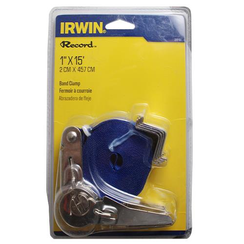 Wholesale ZIRWIN 1x15' RATCHET BAND CLAMP GLW