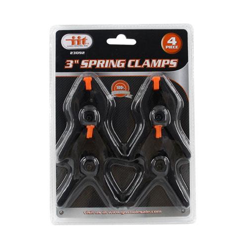 Wholesale 4pc 3" SPRING CLAMPS