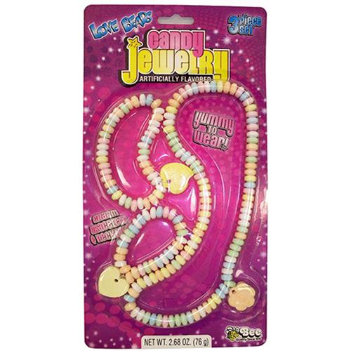 Wholesale Love Beads Candy Jewelry 3 PC Set