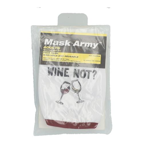 Wholesale 3PLY CLOTH FACE MASK WINE NOT ADULT