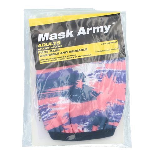Wholesale 3PLY CLOTH FACE MASK PINK ABSTRACT ADULT