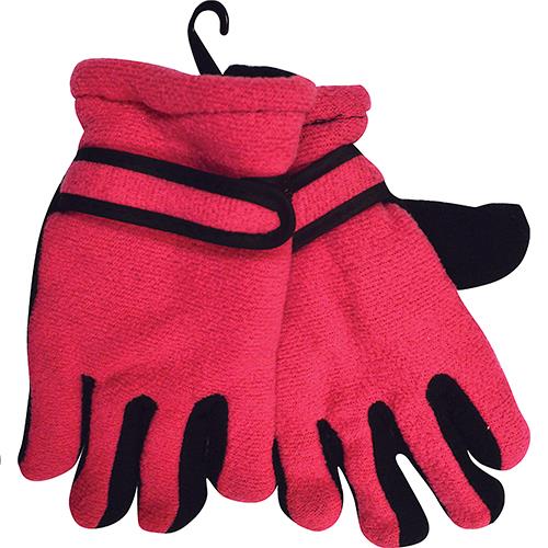 Wholesale FLEECE GLOVES KIDS ASSORTED COLORS GLW