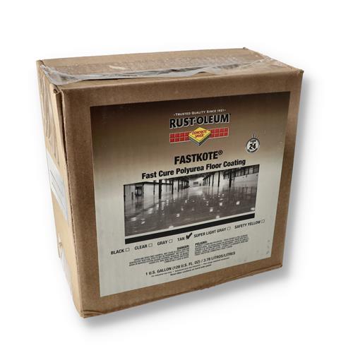 Wholesale RUSTOLEUM 1 GALLON FASTKOTE FAST CURE POLYUREATHANE FLOOR COATING KIT TAN COVERS