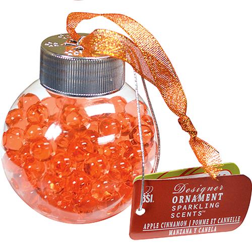 Wholesale Designer Ornament Sparkling Scents-Apple Cinnamon