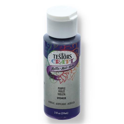 Testors Craft Matte Navy Blue Acrylic Paint in the Craft Paint