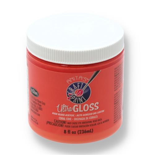 Wholesale 8OZ ULTRA GLOSS CORAL COVE ACRYLIC PAINT