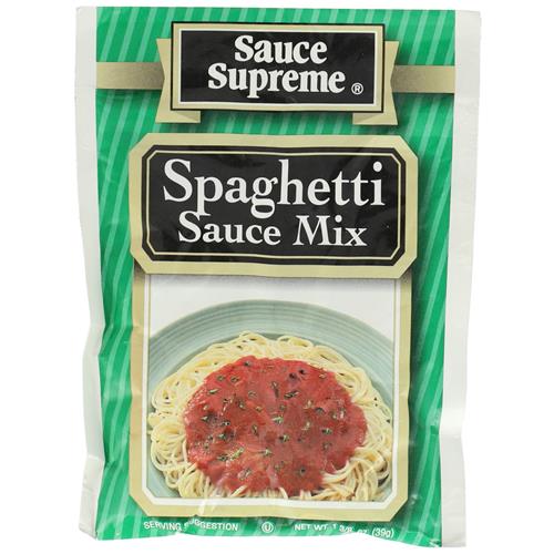 Wholesale Sauce Supreme Spaghetti Sauce Seasoning Mix 1oz