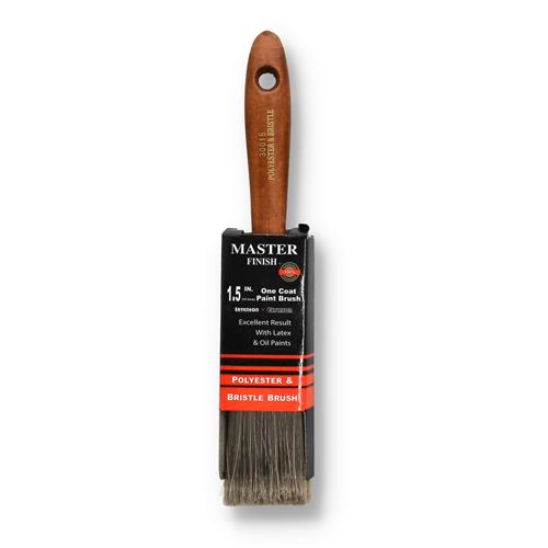 Wholesale 1-1/2" ONE COAT WOOD HANDLE PAINT BRUSH