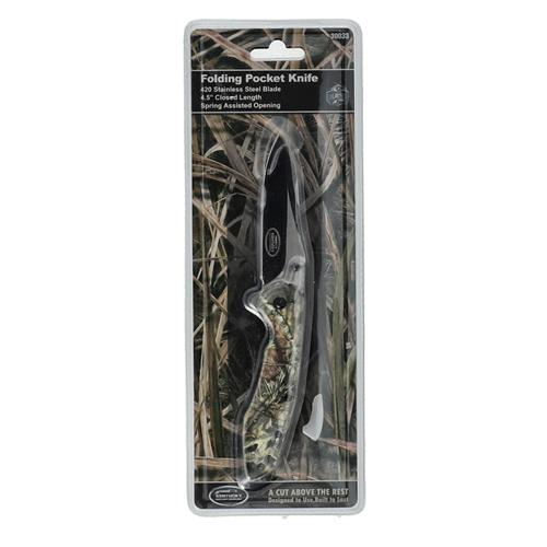Wholesale KENTUCKY CUTLERY COMPANY FOLDING POCKET KNIFE SHADOW GRASS BLADES CAMO 4.5 INCH