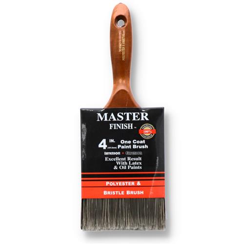 Wholesale 4" ONE COAT WOOD HANDLE PAINT BRUSH