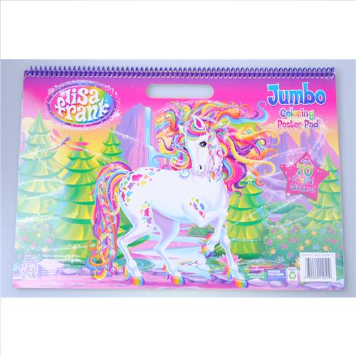 Lisa Frank Jumbo Coloring & Activity Book ~ Best Buds