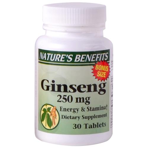 Wholesale Nature's Benefits Ginseng 250 MG