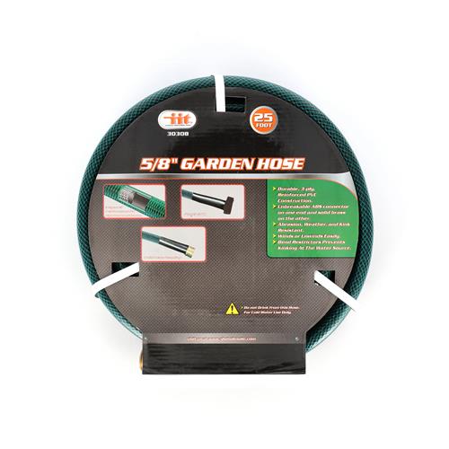 Wholesale 25' x 5/8" 3-PLY GARDEN HOSE WITH ABS CONNECTORS