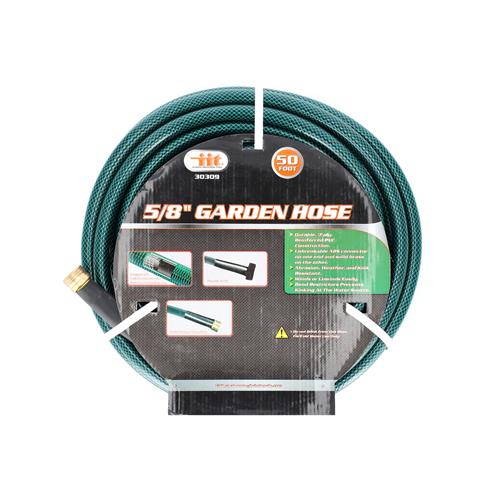 Wholesale 50' x 5/8"  3-PLY GARDEN HOSE WITH ABS CONNECTORS