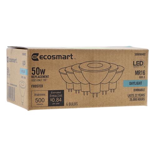 Wholesale Z6PK 7=50W MR16 LED BULB GU5.3 BI-PIN BASE DIMMABLE DAYLIGHT