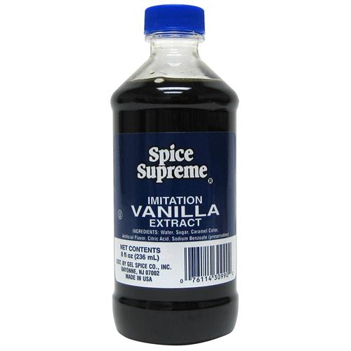 Wholesale Spice Supreme Vanilla Extract Imitation  8oz
