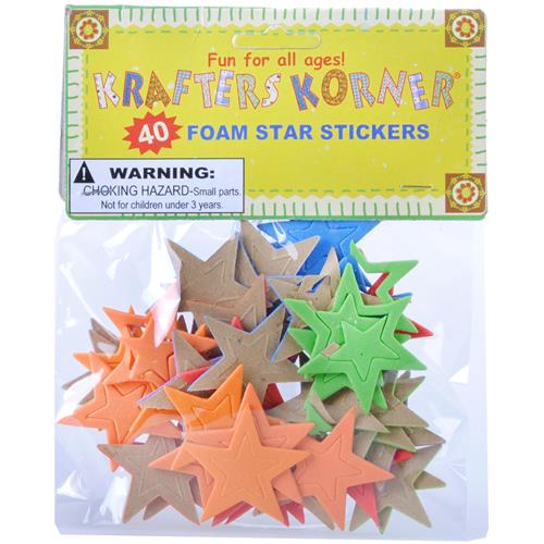 Wholesale Foam Star Stickers