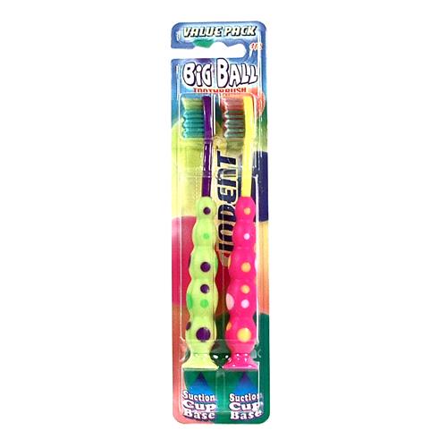 Wholesale Iodent Big Ball Kids Toothbrush with Suction Cups