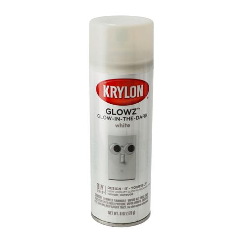Wholesale KRYLON 8OZ GLOWZ GLOW IN THE DARK WHITE SPRAY PAINT