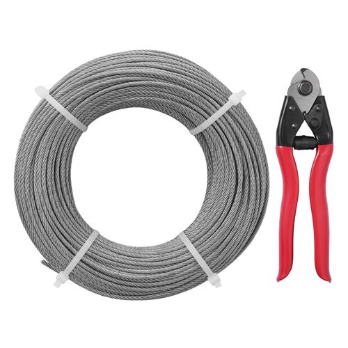 Wholesale VEVOR 7316 1/8'' X 1000' STEEL DECK RAILING CABLE
