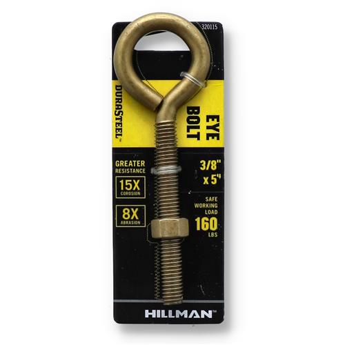 Wholesale DURASTEEL GOLD EYE BOLT 3/8x5'' 160LB SWL