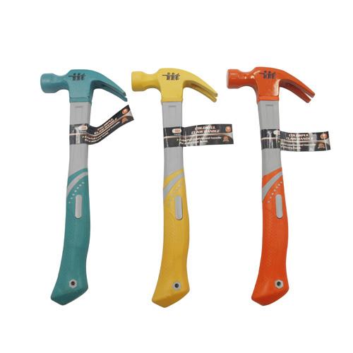 Wholesale Z8oz CLAW HAMMER - COLOR GRIPS