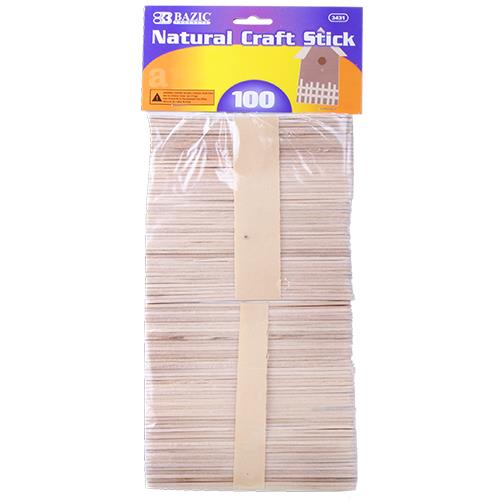Wholesale Natural Craft Sticks 100 Piece
