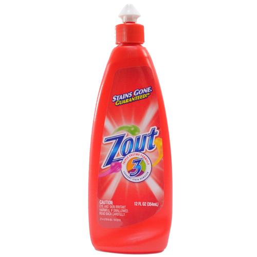 Wholesale Zout Stain Remover Enzyme Formula 12oz Push Pull