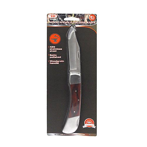 Wholesale ZWOOD HANDLE FOLDING KNIFE